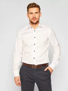 Koszule męskie - Eton Koszula 100001728 Biały Slim Fit - grafika 1