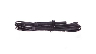 SONEL S. A. Przewód 5m czarny ekranowany 5kV zak. wtykami bananowymi WAPRZ (WAPRZ005BLBBE5K) - Akcesoria do urządzeń pomiarowych - miniaturka - grafika 3