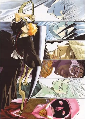 Plakat Anime Manga Bleach blh_166 A2 (custom)