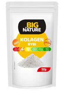 Big Nature Kolagen rybi Suplement diety 100 g - suplement - Suplementy diety - miniaturka - grafika 1