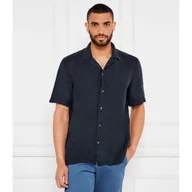 Koszule męskie - BOSS ORANGE Lniana koszula Rayer_M Regular Fit - miniaturka - grafika 1