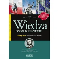 Podręczniki dla liceum - Operon Odkrywamy na nowo Wiedza o społeczeństwie Podręcznik Zakres podstawowy - Zbigniew Smutek, Jan Maleska - miniaturka - grafika 1