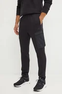 Spodnie męskie - adidas spodnie dresowe City Escape kolor czarny gładkie IY1486 - miniaturka - grafika 1