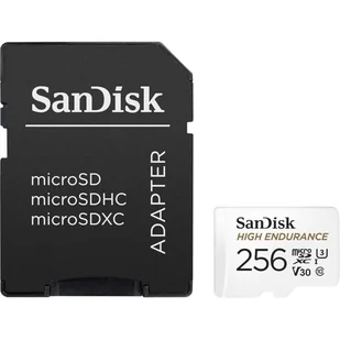 SanDisk High Endurance 256GB - Karty pamięci - miniaturka - grafika 2