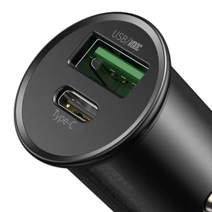 Baseus Baseus PPS inteligentna ładowarka samochodowa USB / USB Typ C 30 W Quick Charge 4.0 QC4+ Power Delivery 3.0 VOOC SCP AFC MTKPE czarny (CCYS-C01) hurtel-60585-0 - Ładowarki samochodowe - miniaturka - grafika 22