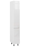 Meble kuchenne - Rimini Słupek Cargo Dc-30-197 Biały Połysk - miniaturka - grafika 1