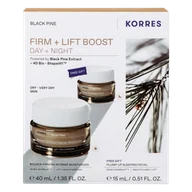 Zestawy kosmetyków damskich - Korres Black Pine Krem na dzień 40ml + Krem na noc 15ml - miniaturka - grafika 1