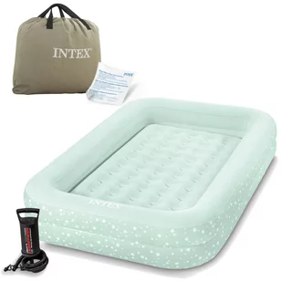 Materac dmuchany dla dzieci z pompką Intex 66810 - Materace turystyczne - miniaturka - grafika 1
