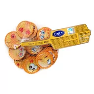 Ciastka - CZEKOLADKI EMOTKI  MLECZNA CZEKOLADA W SIATECZCE EMOTKI NA PREZENT WESELE URODZINY ONLY NIEMIECKIE 85G - miniaturka - grafika 1