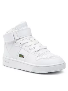 Buty dla chłopców - Lacoste Sneakersy Tramline Mid 0120 1 Suc 7-40SUC001721G Biały - grafika 1