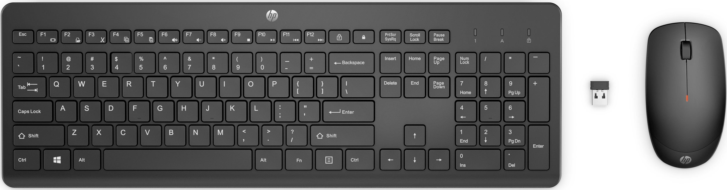 HP Wireless Keyboard Mouse NOR