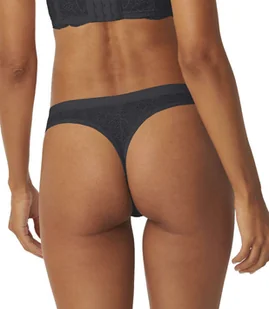 Triumph, Majtki damskie, Smart Lace High Leg String EX, rozmiar uniwersalny - Majtki damskie - miniaturka - grafika 1