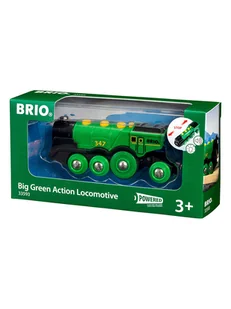 Brio Lokomotywa "Green Gustav" - 3+ - Pociągi dla dzieci - miniaturka - grafika 1