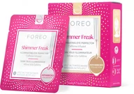 Maseczki do twarzy - FOREO FOREO UFO Shimmer Freak maseczka rozjaśniająca przeciw obrzękom i cieniom 6 x 4 g - miniaturka - grafika 1