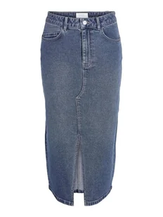 Noisy May Spódnica jeansowa Kath 27030068 Granatowy Regular Fit - Spódnice - miniaturka - grafika 1