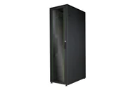 Tuning komputera - akcesoria - Digitus Szafa sieciowa stojąca Unique 19" 42U rack 600x1000, drzwi przód szyba, czarny, 800kg - miniaturka - grafika 1