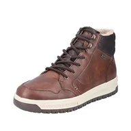 Kozaki damskie - Rieker Męskie 38546 krótkie kozaki, brązowy, 44 EU Weit - miniaturka - grafika 1