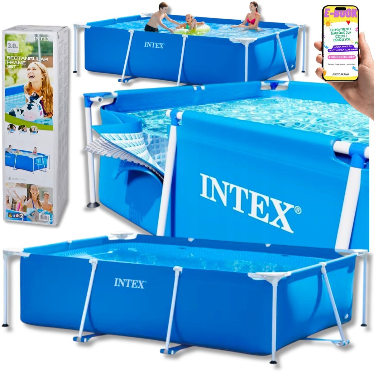 BASEN STELAŻOWY INTEX 300x200x75 cm – HIT LATA Twój Prywatny Raj w Ogrodzie + EBOOK