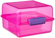 Lunch boxy - Sistema Lunch Box Cube, 1.4L, Purple 31735 - miniaturka - grafika 1