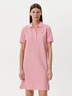 Sukienki - Gant Sukienka codzienna Shield 4201529 Różowy Regular Fit - miniaturka - grafika 1