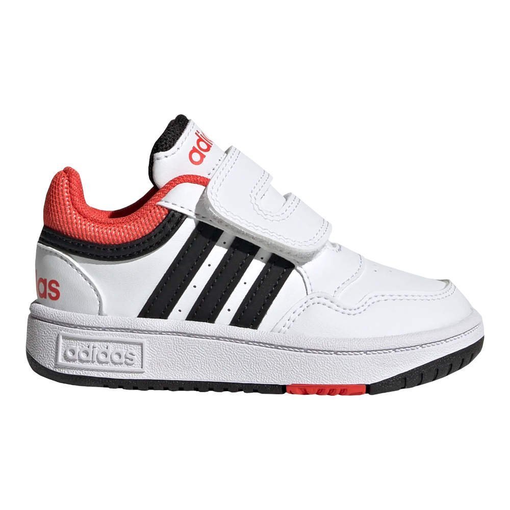 Buty dziecięce adidas Hoops białe na rzepy H03860 26