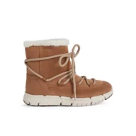 Śniegowce damskie - Dziecięce Śniegowce GEOX FLEXYPER GIRL B AB J26APC-00022-C6627J – Brązowy - miniaturka - grafika 1
