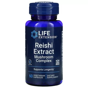 Life Extension - Reishi Complex, 60 vkaps - Suplementy naturalne - miniaturka - grafika 1