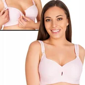 Biustonosze ciążowe - Biustonosz Do Karmienia Stanik Ciążowy Bawełna - miniaturka - grafika 1
