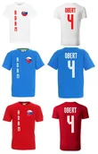 Koszulki sportowe męskie - Koszulka Słowacja ADAM OBERT 4 Jr - miniaturka - grafika 1