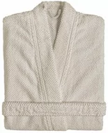 Szlafroki damskie - Graccioza Szlafrok Bee Waffle Kimono Fog - miniaturka - grafika 1