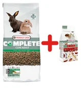 Karma dla gryzoni - VERSELE-LAGA Cuni Adult Complete 8kg Pokarm dla królików + VERSELE LAGA Crock Complete Apple - przysmak z jabłkiem dla królików i gryzoni 50g - miniaturka - grafika 1