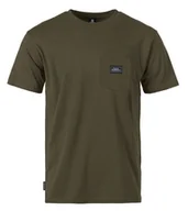 Koszulki męskie - t-shirt HORSEFEATHERS ALPHA T-SHIRT burnt olive - miniaturka - grafika 1