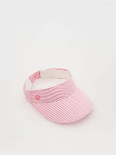 Reserved - Daszek przeciwsłoneczny - biały - Czapki dla dzieci - miniaturka - grafika 1