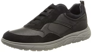 Geox Męskie trampki U Portello, granatowe, 44 EU - Trampki męskie - miniaturka - grafika 1