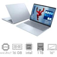 Laptopy - Dell 16 Plus DB16250 Ultra 7 256V 16GB 1TB SSD 16,0" QHD+ 2560x1600 120Hz Kam WiFi BT Win11 GW12MC AG11209 - miniaturka - grafika 1