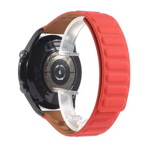 Opaska Pasek Bransoleta Loop Samsung Watch 46Mm 3 45Mm Gear S3 Huawei Watch Gt Gt2 2E Pro Gt3 Amazfit Gtr 2 2E Garmin Venu 2 Vivoavtive 4 Czerwony - Akcesoria do smartwatchy - miniaturka - grafika 1
