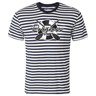 Koszulki sportowe męskie - Koszulka męska Progress Navigator Rozmiar: M / Kolor: niebieski/biały - miniaturka - grafika 1