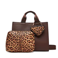 Torebki damskie - Torebka Aldo Mtl72bag 14141525 Brązowy - miniaturka - grafika 1