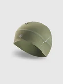 Czapki męskie - 4F Czapka do biegania uniseks - oliwkowa L/XL - miniaturka - grafika 1