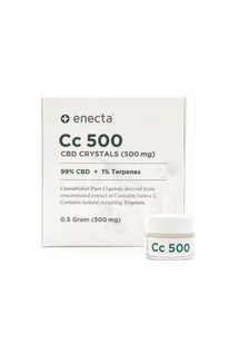 Kryształ CBD 99% Enecta 500mg - Suplementy naturalne - miniaturka - grafika 1