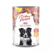 Mokra karma dla psów - CALIBRA DOG VERVE GF ADULT PORK & VENISON- mokra karma dla psa - 400G - miniaturka - grafika 1