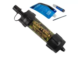 Sawyer - Filtr do wody Mini Water Filtration System - Kamuflaż - SP107 - Survival - akcesoria - miniaturka - grafika 1