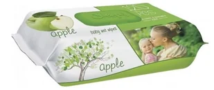 Sleepy Baby Wet Wipes Apple 120szt chusteczki nawilżane dla dzieci jabłkowe - Chusteczki nawilżane - miniaturka - grafika 1