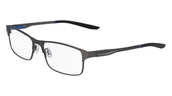 Okulary przeciwsłoneczne - NIKE Męskie okulary przeciwsłoneczne NIKE 8046, BRUSHED GUNMETAL/BLACK, 54 - miniaturka - grafika 1