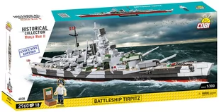 Cobi, Okręt   WWII BATTLESHIP TIRPITZ 2880 KL. - Klocki - miniaturka - grafika 2