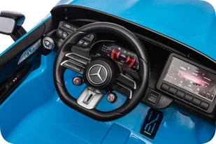 Auto Na Akumulator Mercedes AMG SL63 Niebieskie Lakierowane - Pojazdy elektryczne dla dzieci - miniaturka - grafika 10
