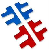 Etykiety samoprzylepne i bloki etykiet - Paski do etykietowania SCHROFF TE - PASEK ODNIESIENIA M.PRINT 84-1TE - miniaturka - grafika 1