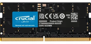 Pamięć RAM Crucial SODIMM DDR5 12GB 5600 MHz CL46 CT12G56C46S5 - Elektronika OUTLET - miniaturka - grafika 1
