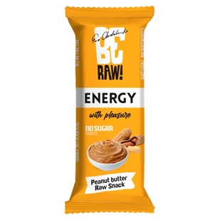 Purella Food BeRAW Baton healthy snack - masło orzechowe, 40g - Purella Food 5905669246583 - Batoniki - miniaturka - grafika 1