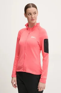 Jack Wolfskin bluza sportowa Prelight kolor pomarańczowy z aplikacją A63790 - Bluzy damskie - miniaturka - grafika 1